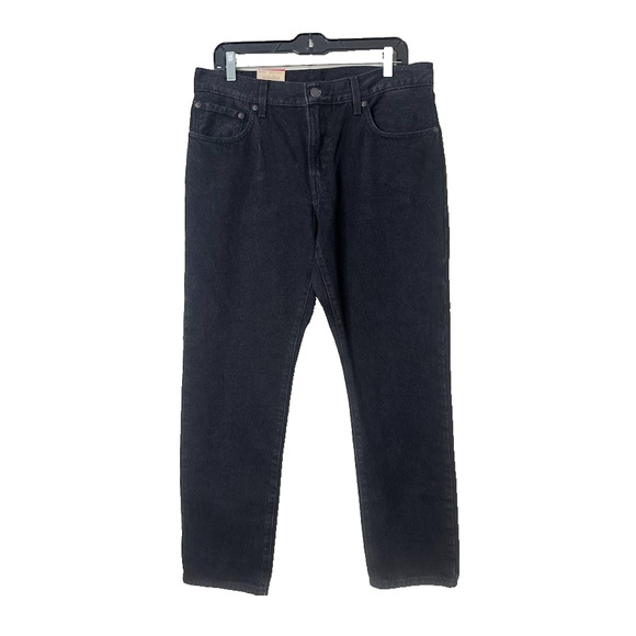 Levi's Mens Jeans Black 31 x 30 5-Pocket Style Straight Leg Cotton Hemp - Picture 1 of 11